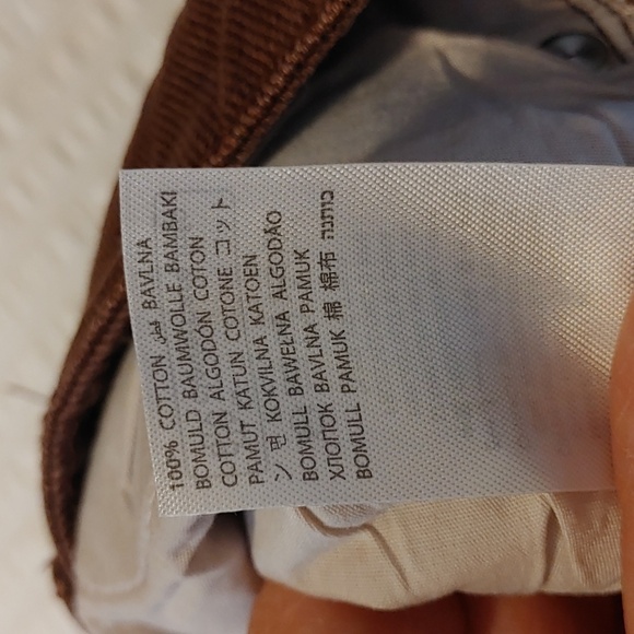 💚NWT Mom Coco Brown Raw Hem Straight Leg Jeans - Picture 6 of 7